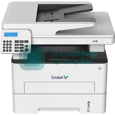 МФУ лазерное Sindoh M500 МОНОХРОМ А4,принтер/копир/сканер/факс 34 стр/мин,Wi-Fi. AirPrint,ADF 50,стартовый тонер в компл 700 отп.