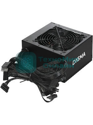 Блок питания Digma DPSU-450W RTL, 450Вт, 120мм, черный