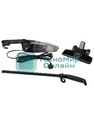 Пылесос вертикальный Starwind SCH1550 черный, питание от сети, 120 Вт, уборка сухая, пылесборник 1 л