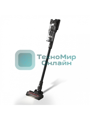 Пылесос вертикальный BQ VCA0104H серый, питание от аккумулятора, 130 Вт, уборка сухая, пылесборник 0.5 л, работа от АКБ max 45 мин.