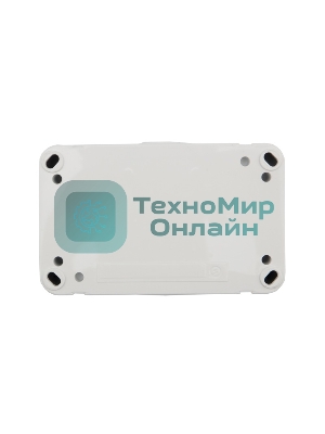 Блок из 2 розеток горизонтальный Kranz Mini OG открытой установки с заземлением, IP54 белый