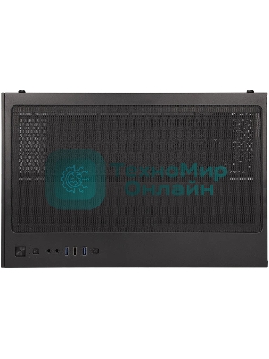 Компьютерный корпус 1STPLAYER MEGAVIEW MV8-TP черный ATX MV8-TP-BK