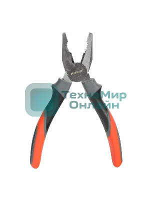 Пассатижи PATRIOT CPP-180N, трехкомпонентная рукоятка, 180мм