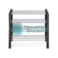 Полка для обуви SHEFFILTON Альберо SHT-SR9-4 дерево/металл венге/алюм.металлик 163348