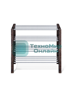 Полка для обуви SHEFFILTON Альберо SHT-SR9-4 дерево/металл венге/алюм.металлик 163348