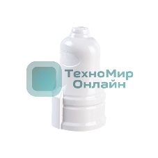 Розетка прямая разборная с заземл. РПп10-01-Ст 16А белый IEK ERP10-16-01-K01