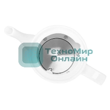 Чайник керамический Delta LUX DL-1236 белый