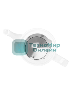 Чайник керамический Delta LUX DL-1236 белый