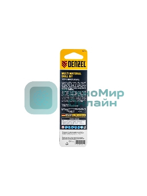 Сверло универсальное Denzel Multi cut, 5 мм