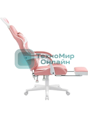 Кресло игровое Defender Irifi розовый, класс 4, PU, подножка 1