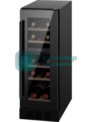 Винный холодильник Weissgauff WWCI-16 DB DualZone