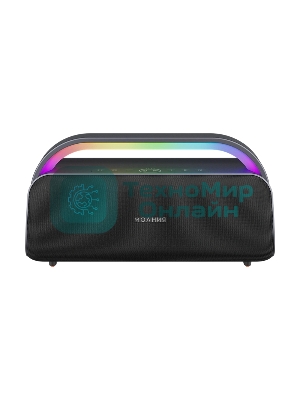 Колонка портативная Ural Молния Кварк черный/серый 240W 1.1 BT/3.5Jack/USB-C 10м 8000mAh (без.бат)