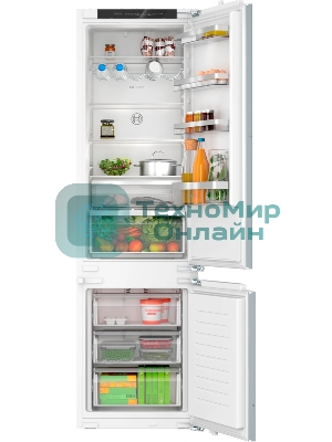 Встраиваемый холодильник Bosch KIN96VFD0 2-хкамерн. белый