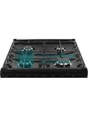 Плита газовая Gefest ПГ 6300-03 0053 мрамор черный, конфорок 4 шт, духовка 52 л, 60 см x 85 см x 60 см