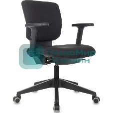 Кресло Бюрократ Dali SL черный 38-418 крестов. металл хром