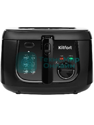 Фритюрница Kitfort КТ-2018 1800Вт черный