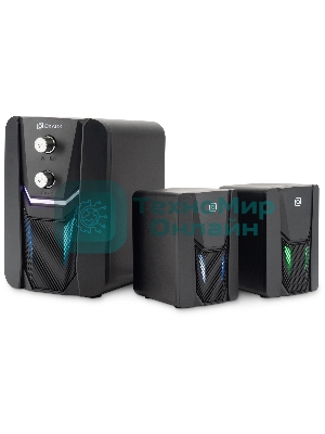 Акустическая система Оклик OK-423 2.1 черный 11Вт