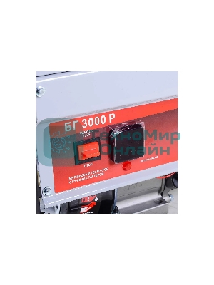 Электрогенератор бензиновый Ресанта БГ 3000 Р, 2.5 кВт, 66 дБ, 40 кг