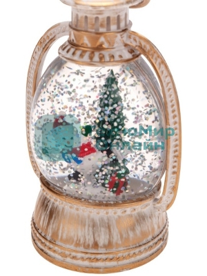 Светильник декоративный (фигура) Neon-night Фонарик с эффектом снегопада и подсветкой