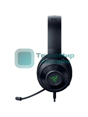 Гарнитура Razer Kraken V3 X (2022) чёрный, проводная, USB, подсветка