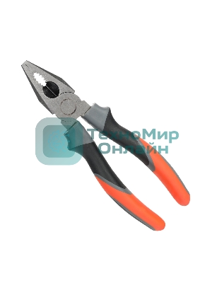 Пассатижи PATRIOT CPP-180N, трехкомпонентная рукоятка, 180мм