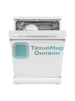 Посудомоечная машина Maunfeld MWF60120W, белый, 59.5 см, 12 компл., сушка конденсационная, 49 дБ, класс A++