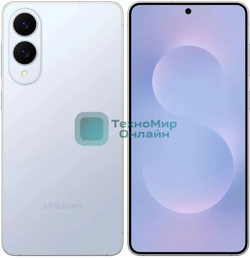 Смартфон Samsung Galaxy S25 Edge 12/256Gb, голубой