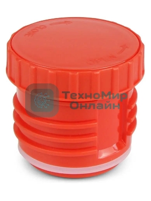 Термос Starwind 10-1000 1 л. серебристый/красный, картонная коробка