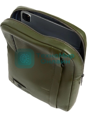 Сумка мужская Piquadro Russel CA1816W137/VE2 хаки натур.кожа