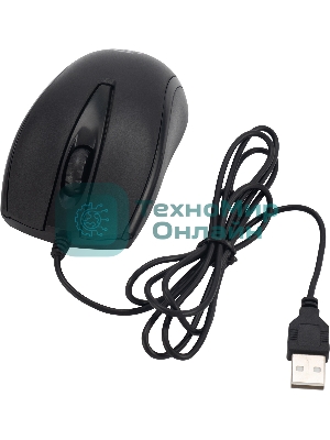 Комплект клавиатура+мышь Oklick 630M проводной, USB, 1600 DPI, чёрный