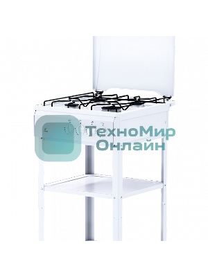 Плита газовая Flama AVG 1401 W белый,крышка