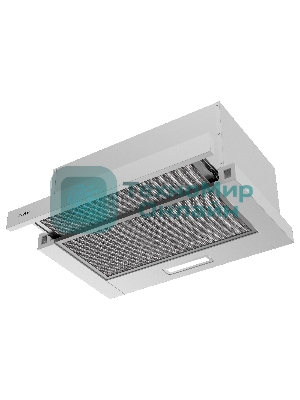 Вытяжка встраиваемая Evelux TEL 50 W белый, 50 см, 710 куб. м/ч, 47 дБ