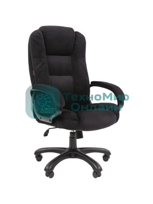 Кресло Chairman Home 600 черный, ткань, 120 кг