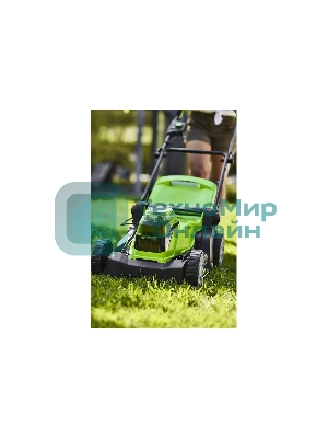 Газонокосилка аккумуляторная (2512607) GreenWorks G24X2LM41, 2*24V, 41 см, без АКБ и ЗУ