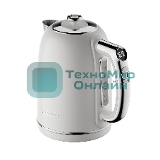 Чайник электрический Galaxy Line GL 0361 белый 1.7 л, 2200 Вт, нерж.сталь/пластик