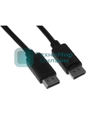 Кабель KingPrice KP-DP-v1.2-3m DisplayPort (m) DisplayPort (m) 3м черный