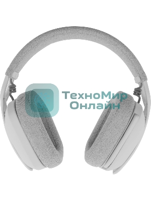 Гарнитура Logitech ZONE Vibe 100 белый, беспроводная, Bluetooth, до 20 ч