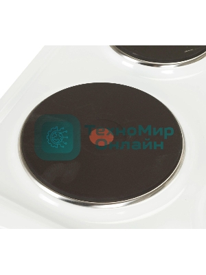 Плита электрическая Hansa FCEW54120 белый, конфорок 4 шт, духовка 62 л, 50 см x 85 см x 60 см