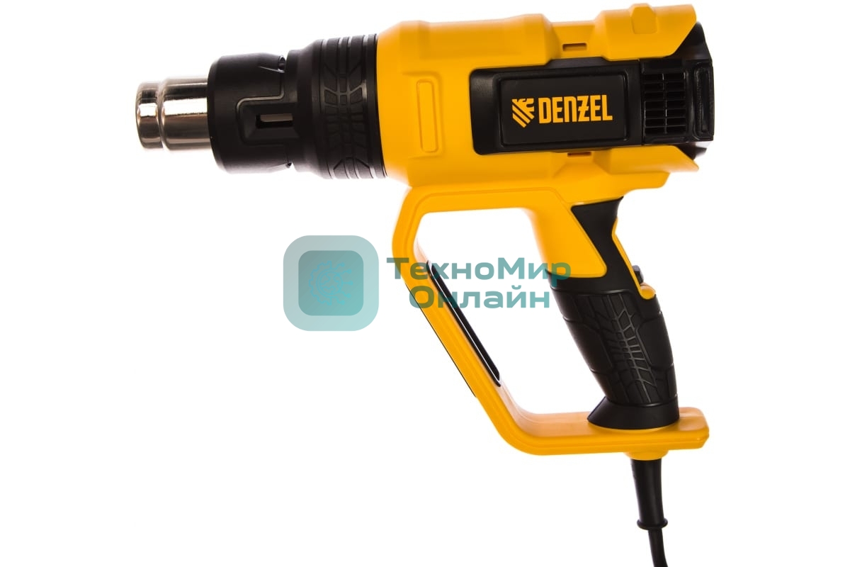 Фен технический Denzel HG-2000M 2000 Вт 3 режима 28005