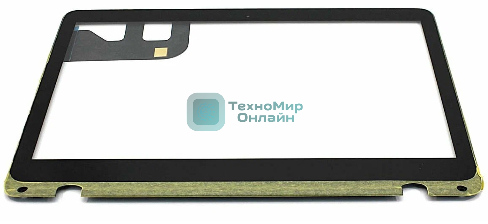 Сенсорное стекло (тачскрин) для Asus Q304 Q304U Q304UA, черное с рамкой