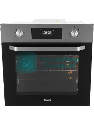 Духовой шкаф Электрический Domfy DM6642EO IX нержавеющая сталь