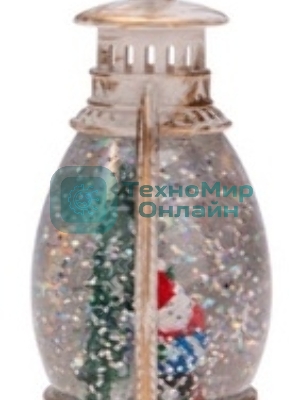 Светильник декоративный (фигура) Neon-night Фонарик с эффектом снегопада и подсветкой