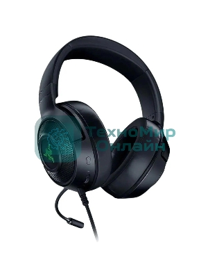 Гарнитура Razer Kraken V3 X (2022) чёрный, проводная, USB, подсветка