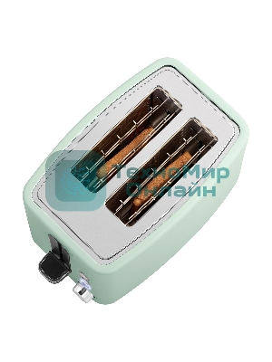 Тостер BBK TR85 серо-зеленый