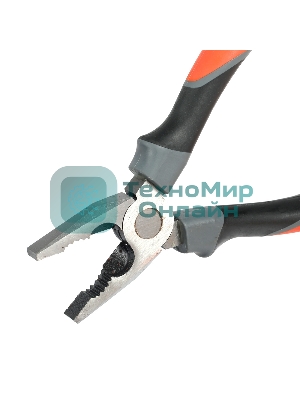 Пассатижи PATRIOT CPP-180N, трехкомпонентная рукоятка, 180мм