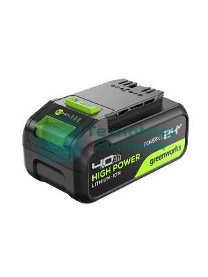 Дрель-шуруповерт аккумуляторная Greenworks GD24DD140 24V, 70/140Нм,Anti-kickback,2х4Ач,ЗУ,кор 3707607CUD