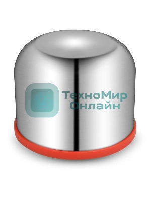 Термос Starwind 10-1000 1 л. серебристый/красный, картонная коробка