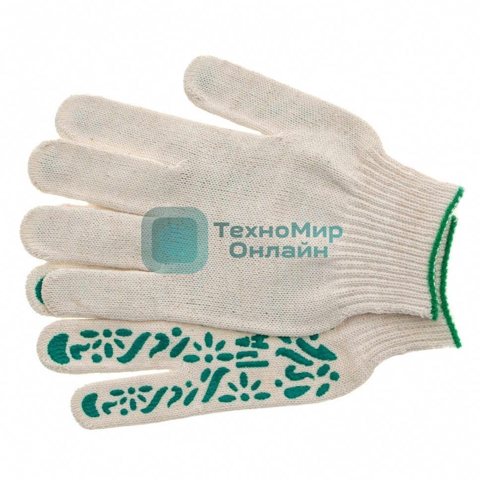 Перчатки трикотажные Palisad ПВХ-покрытие 