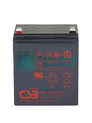 Батарея для ИБП CSB HRL 1225W (12V 6Ah) F2