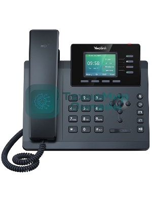 Настольный IP-телефон YEALINK SIP-T34W, 4 аккаунта, Wi-Fi, USB, 2.4